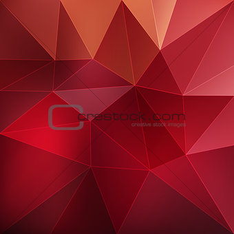Geometric polygonal background
