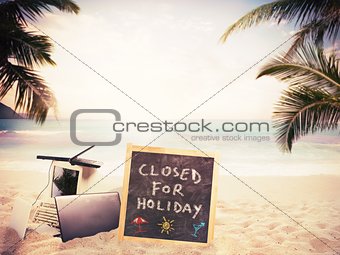 Closed for holiday