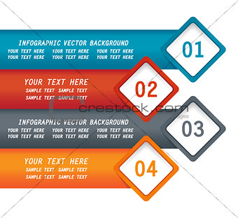 infographic vector modern background
