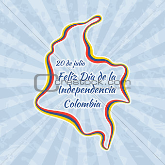 Happy Independence Day in Colombia