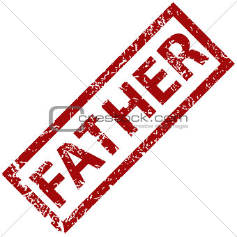 Father rubber stamp