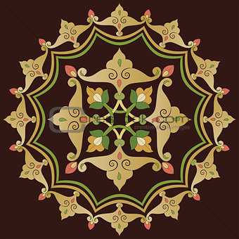 twelve series designed from the ottoman pattern