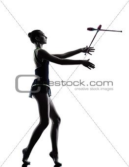 Rhythmic Gymnastics teeenager girl woman