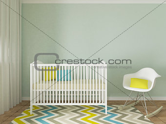 Boy nursery room