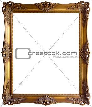 Golden Frame Cutout