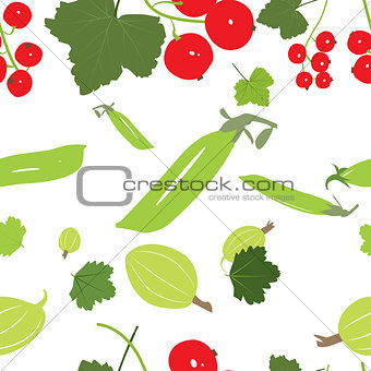 berries seamless pattern