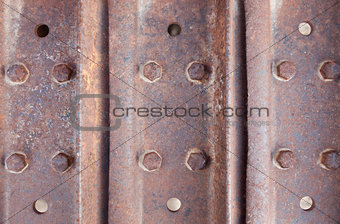 Abstract Rusty Metal Surface Background