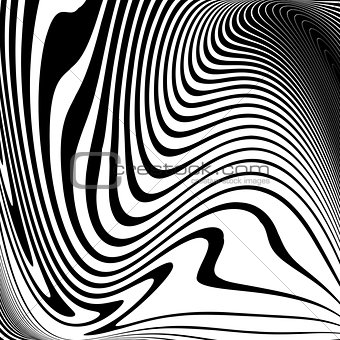Design vortex movement illusion background