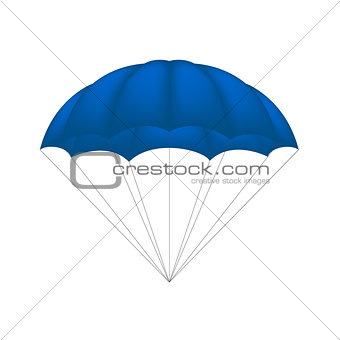 Parachute in blue design