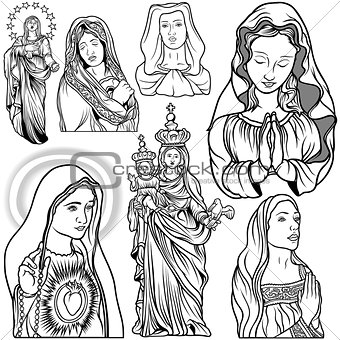 Virgin Mary Set