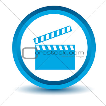 Blue film icon