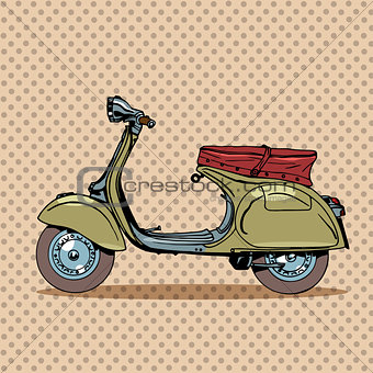 Vintage scooter retro transport