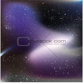 Abstract Space background for design.  illustration.