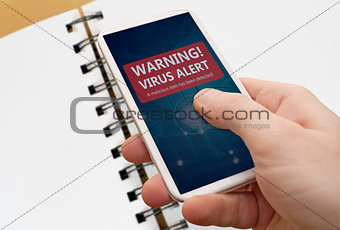 Virus Alert in Smartphone