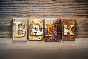 Bank Concept Letterpress Theme