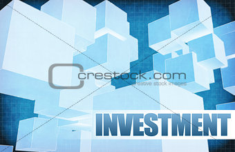 Investment on Futuristic Abstract