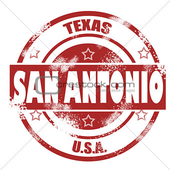 San Antonio stamp 