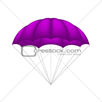 Parachute in purple design