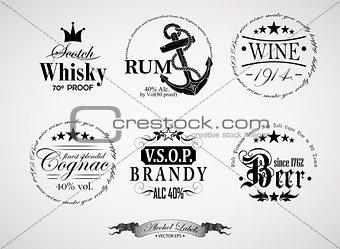 alcohol labels