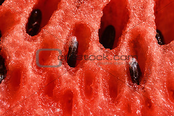 juicy fresh sliced watermelon