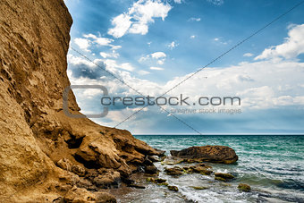 Cape Lucullus. Republic of Crimea.