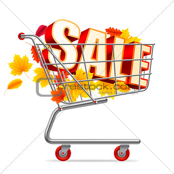 Autumn Sale Shopping Cart