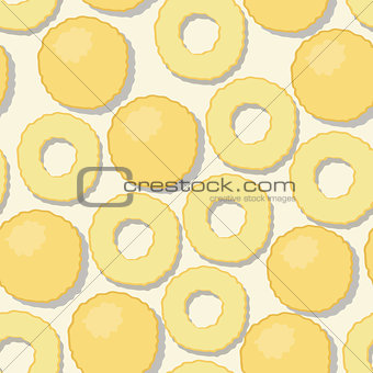 seamless background with Cornflakes in milk.