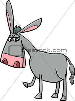 donkey farm animal cartoon