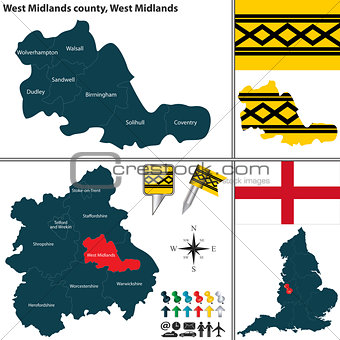 West Midlands county, West Midlands, UK