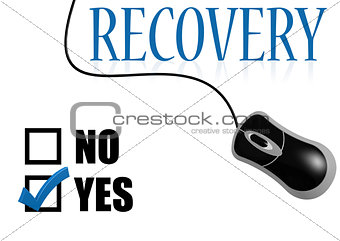 Recovery check mark