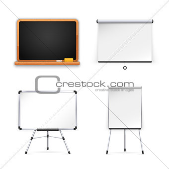 Set of Boards for Presentation