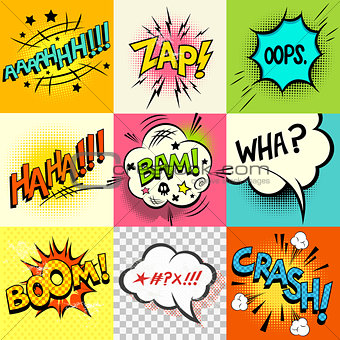 Comic Book Expressions!