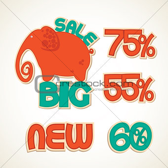 Badges big discounts