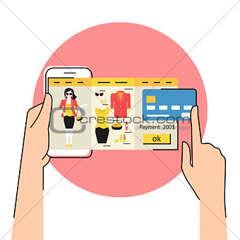 Mobile app for fashion shopping