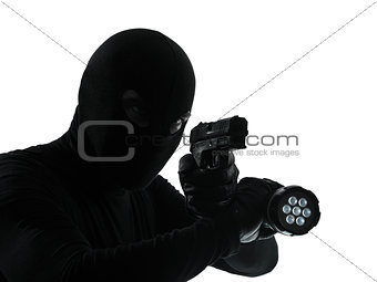 thief criminal  silhouette