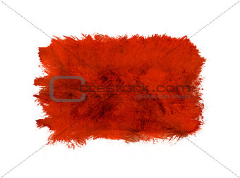 Watercolor Red Background.