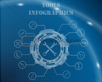 Tools Infographic Template