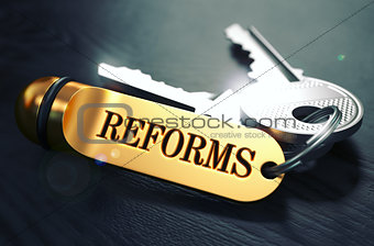 Keys with Word Reforms on Golden Label.