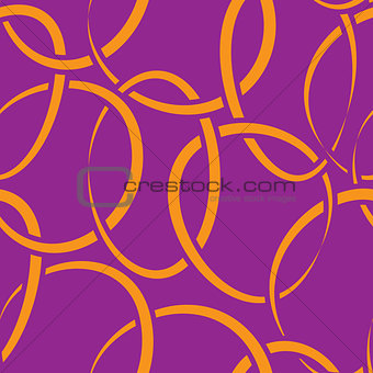 seamless wallpaper with intertwined rings