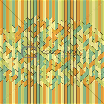 Abstract Geometric Background. Mosaic. Vector Illustration.