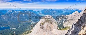 Panorama from Zugspitze