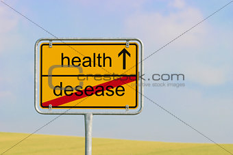 sign desease health