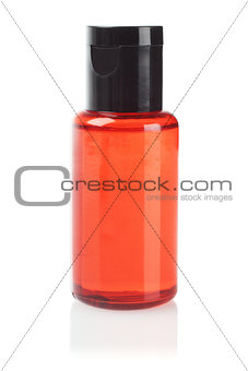Orange Plastic Bottle 