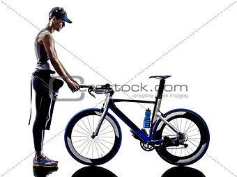 man triathlon ironman athlete equipment