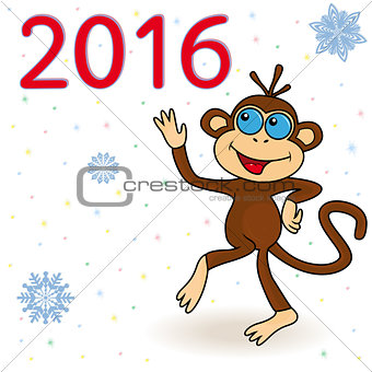Monkey - the symbol of 2016