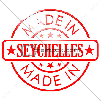 Made in Seychelles red seal