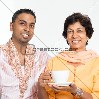 Indian family portrait