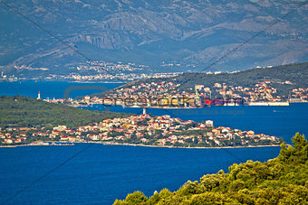 Trogir bay Adriatic archipelago view