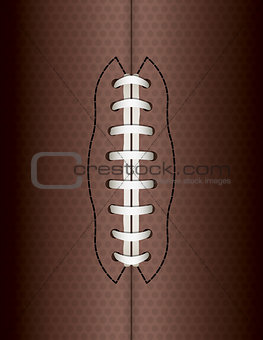 American Football Ball Background Illustration