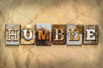 Humble Concept Rusted Metal Type